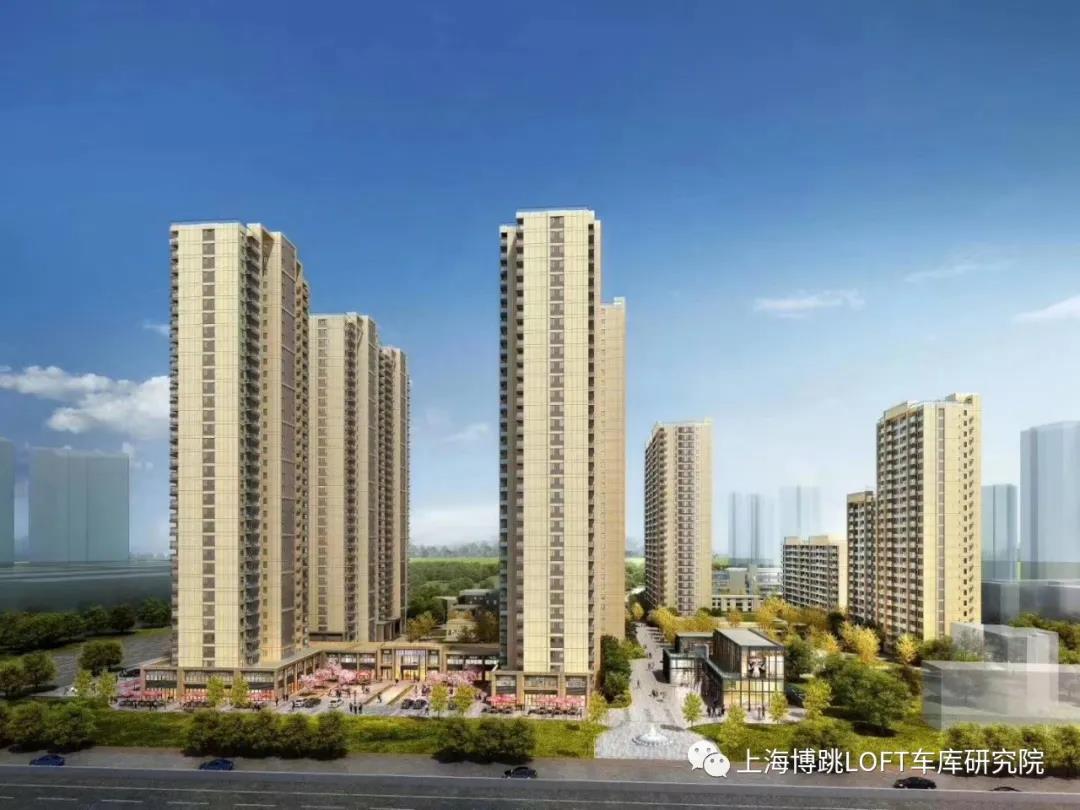 东丽采用了LOFT车库武汉当代集团春风十里项目现已结构封顶！